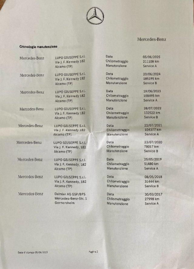 MERCEDES-BENZ A 180 d Automatic Sport