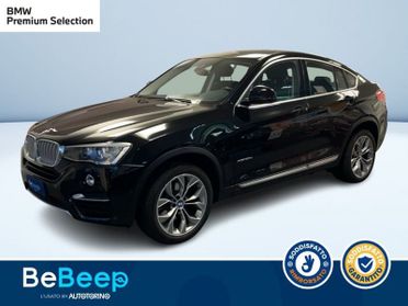 BMW X4 XDRIVE20D XLINE AUTO MY16