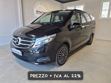 Mercedes-Benz V 220D AUTO PREMIUM BUSINESS LONG LED PELLE NAVI 7 POSTI CLIMA AUTO V. PRIVACY PREZZO + IVA AL 22%