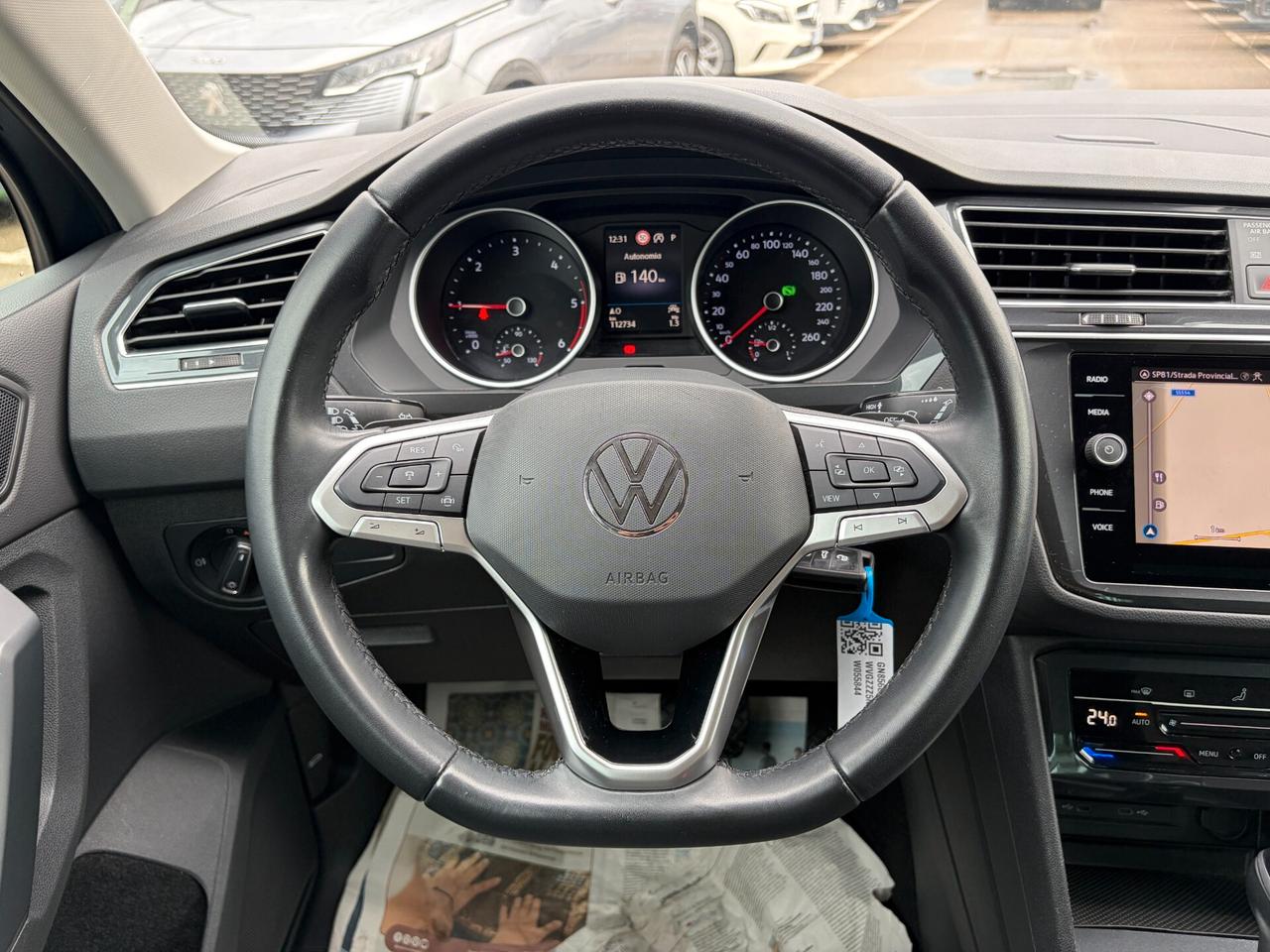 Volkswagen Tiguan 2.0 TDI 150 CV SCR DSG Life