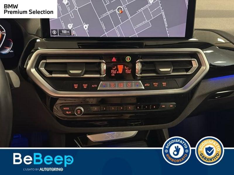 BMW X3 XDRIVE20I MHEV 48V AUTO