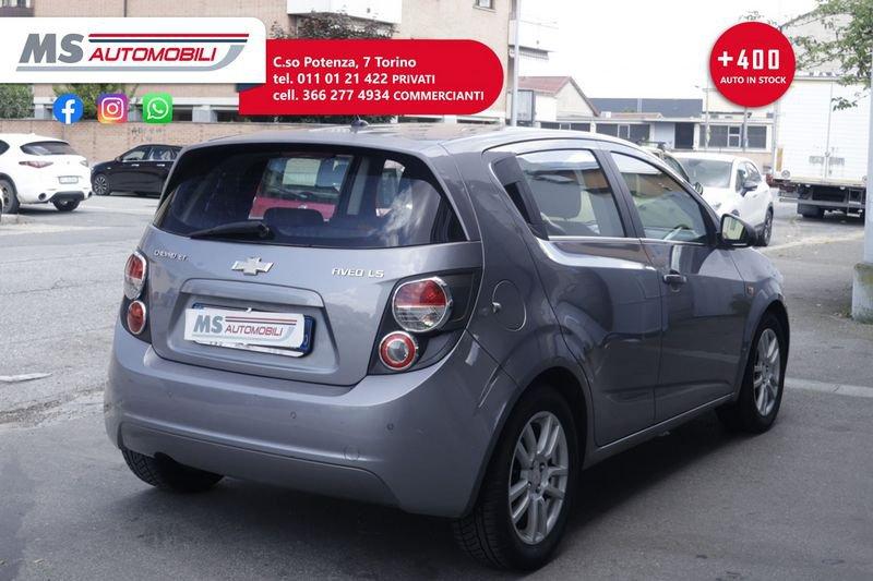 Chevrolet Aveo Chevrolet Aveo 1.2 86CV 4 porte LT 63KW ANNO 2012 SCADENZA 2032