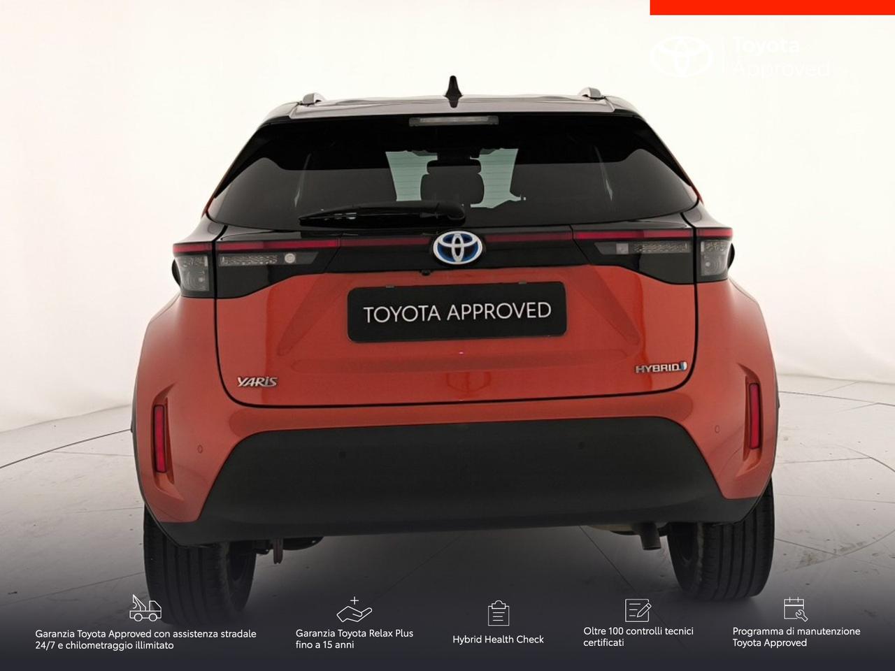 Toyota yaris cross 1.5h orange edition fwd 116cv e-cvt
