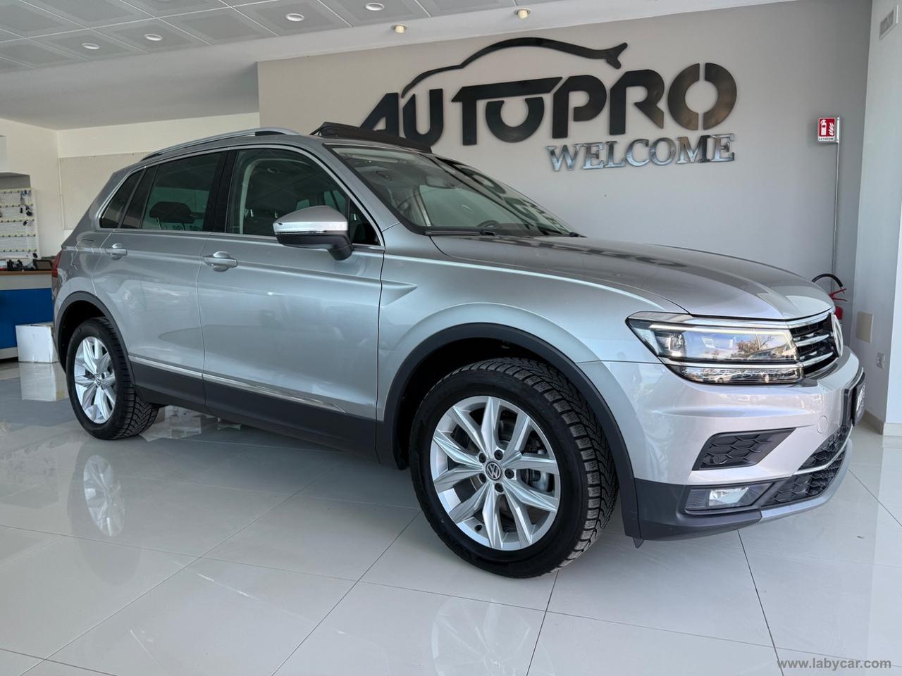 VOLKSWAGEN Tiguan 2.0 TDI DSG 4MOTION Style BMT TETTO APRIBILE