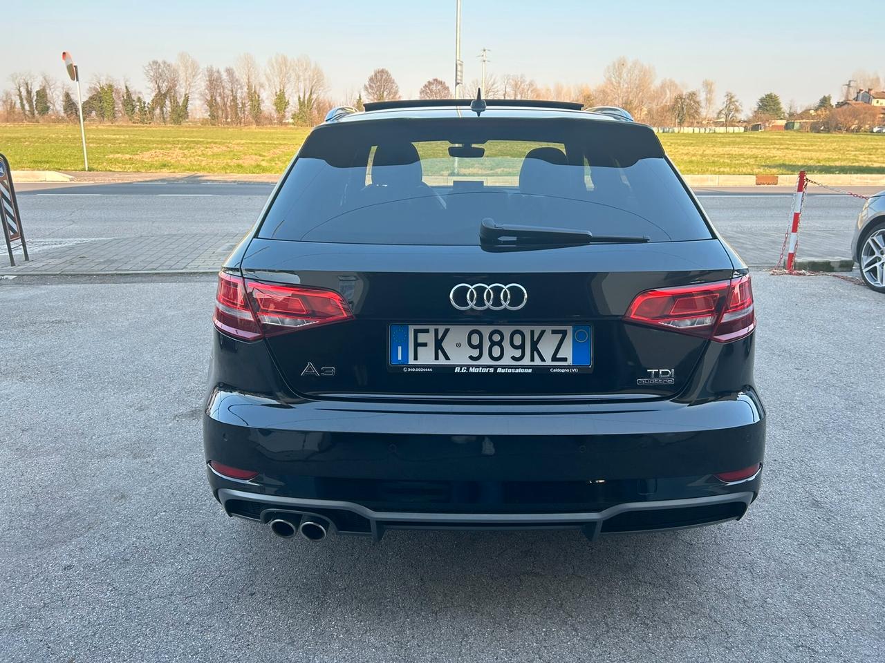 AUDI A3 2.0 TDI 184CV QUATTRO S-TRONIC S-LINE PANORAMA