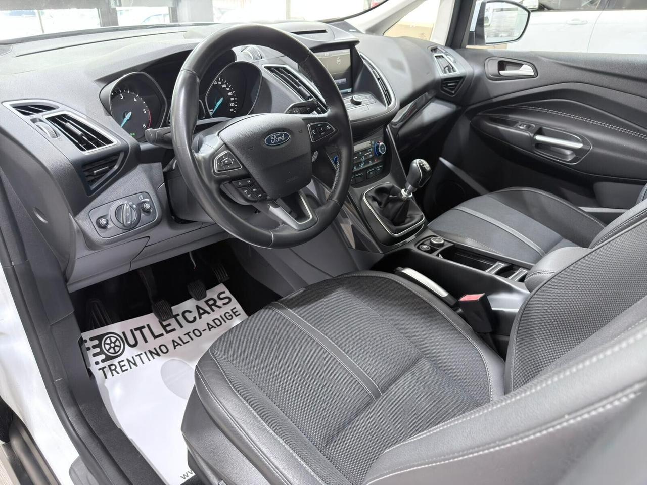 FORD C-MAX 1.5 TDCI 120CV TITANIUM 1PROPRIETARIO