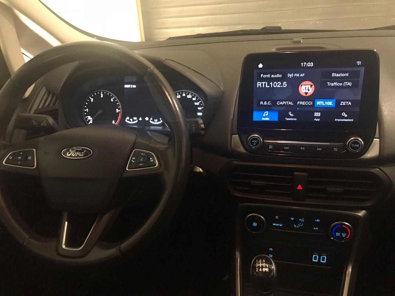 Ford EcoSport 1.5 diesel 100 CV Titanium KM 40000