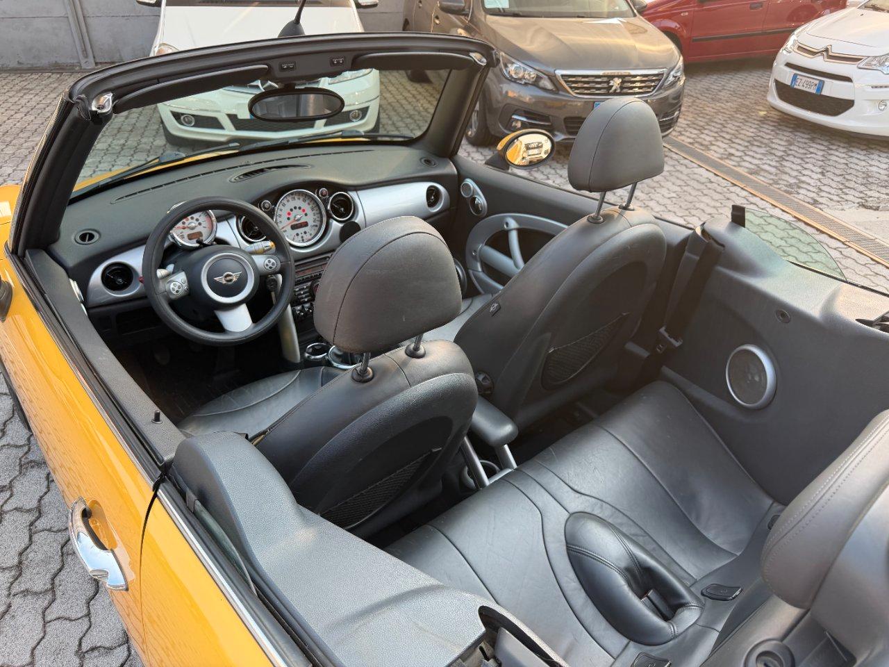 Mini Cabrio Cooper Sidewalk 1.6 XENON+CLIMA AUTOMATICO