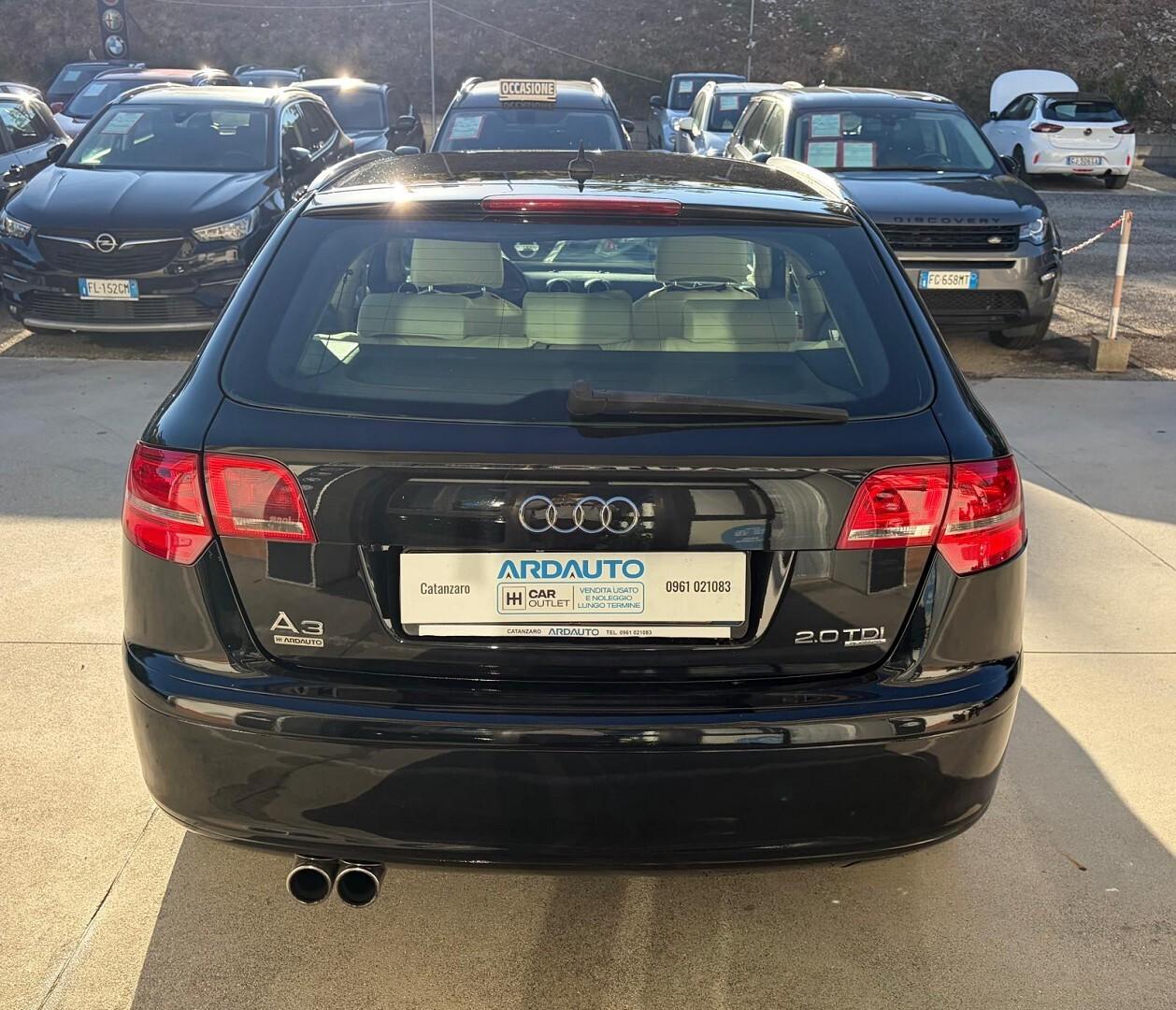 Audi A3 Sportback 2.0 Tdi 140 cv