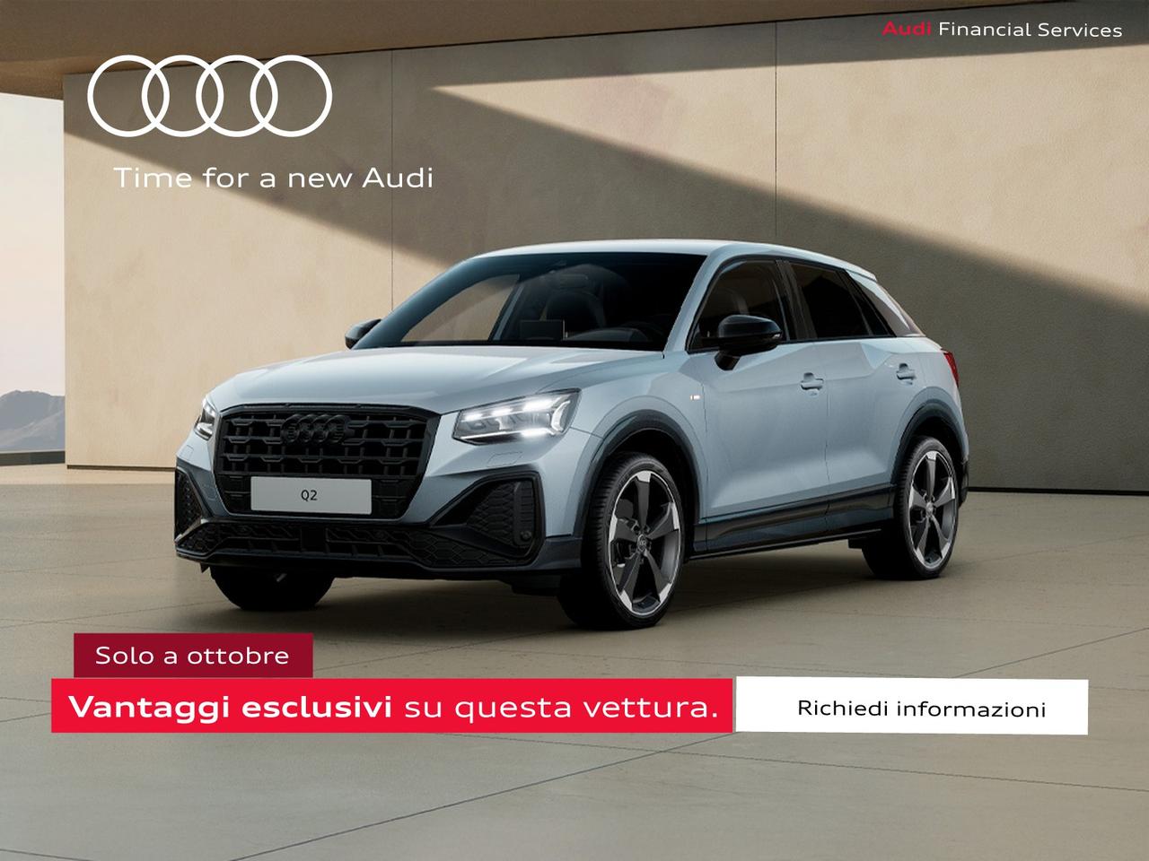 Audi Q2 35 2.0 tdi identity black s-tronic