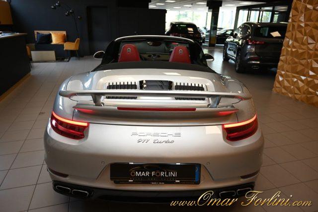 PORSCHE 911 991 3.8 TURBO CABRIO PDK 540CV PASM STRAFULL NUOVA