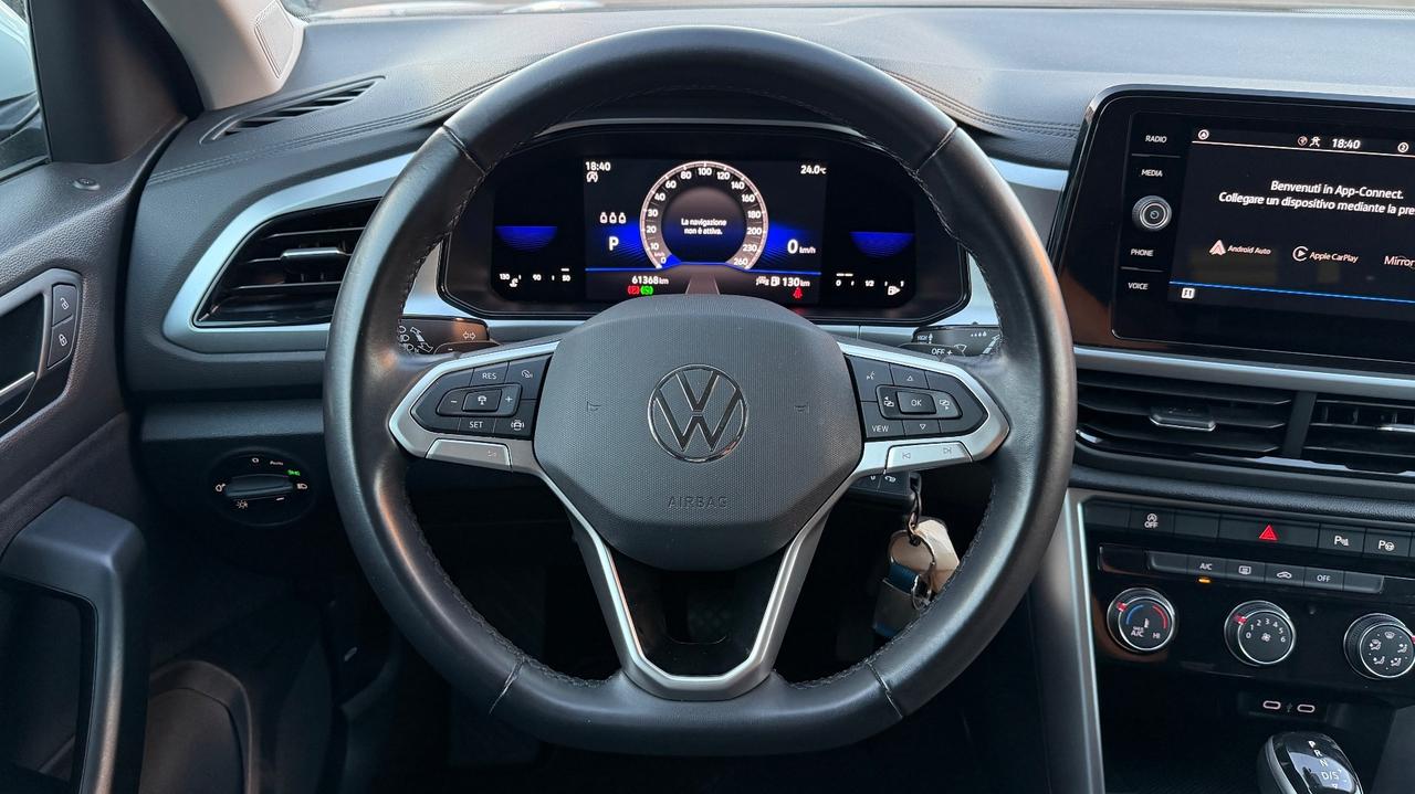 VOLKSWAGEN T-ROC 2.0 TDI SCR DSG LIFE 150CV - FULL LED, VIRTUAL COCKPIT, CARPLAY