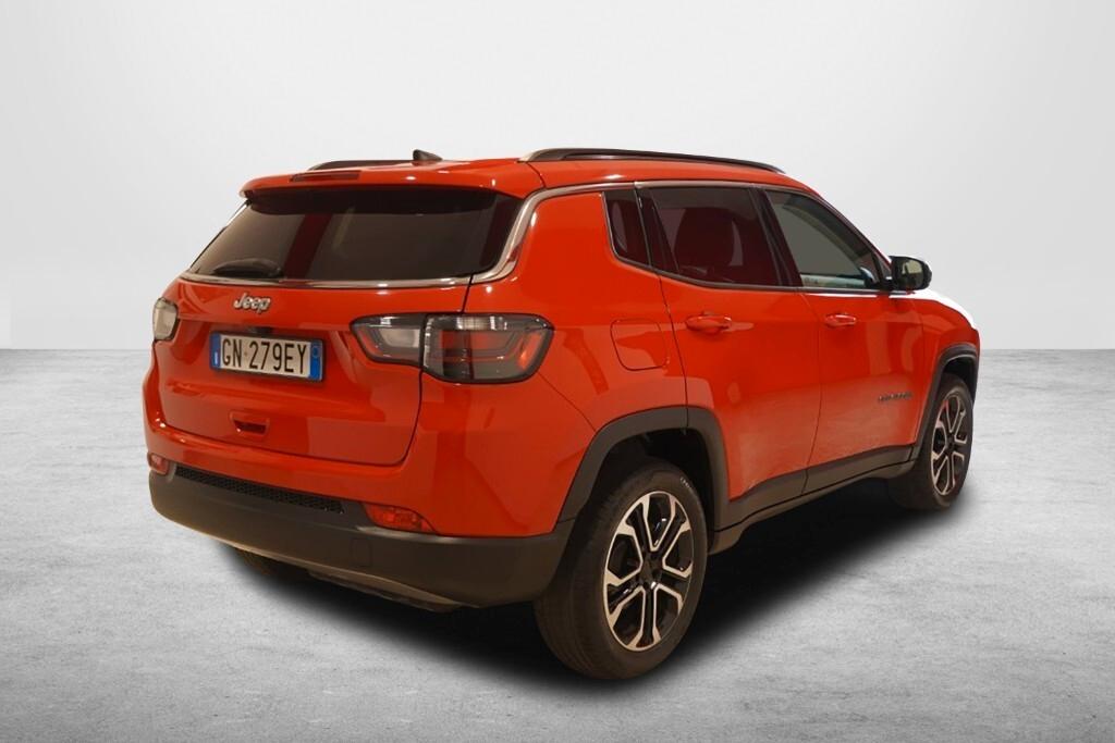 JEEP COMPASS 1.6 M-JET 16V 130CV 6M. 2WD LIMITED ( FARI LED - COCKPIT - ADAPTIVE CRUISE - PELLE - MIRROR - TELECAMERA POST. - CERCHI 18 )