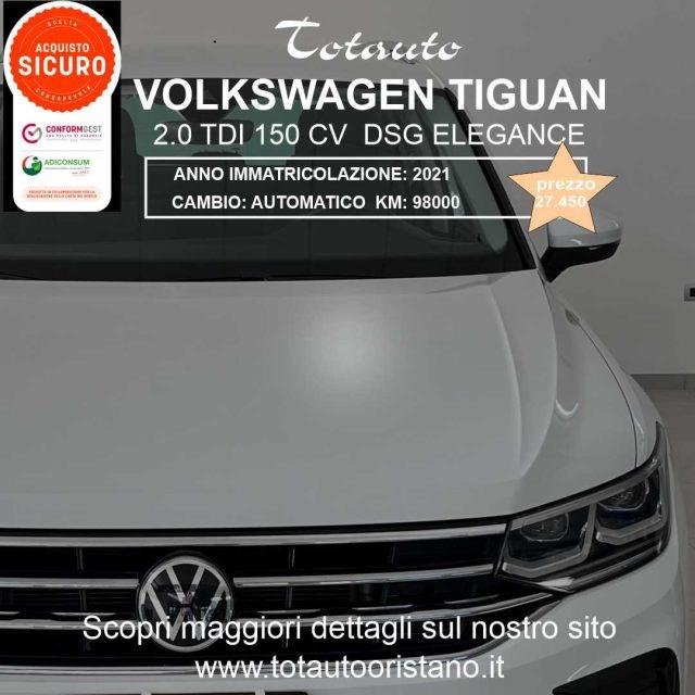 VOLKSWAGEN Tiguan 2.0 TDI 150 CV SCR DSG Elegance