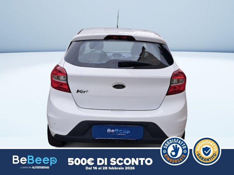 Ford Ka + 1.2 ULTIMATE 85CV