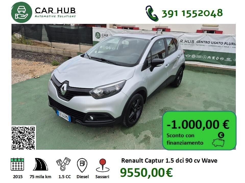 Renault Captur 1.5 dCi 8V 90 CV Start&Stop Wave