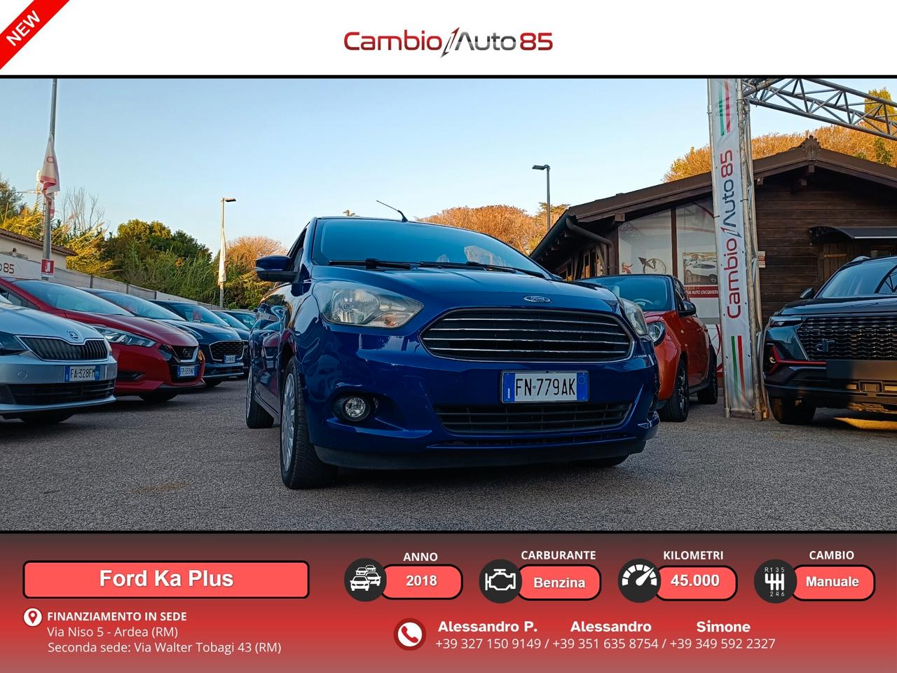 Ford Ka 1.2 Ti-VCT 85CV Ultimate