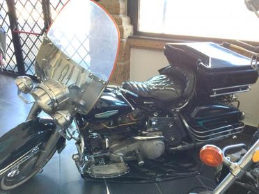 Harley-Davidson Electra Glide police accensione elettrica conservata