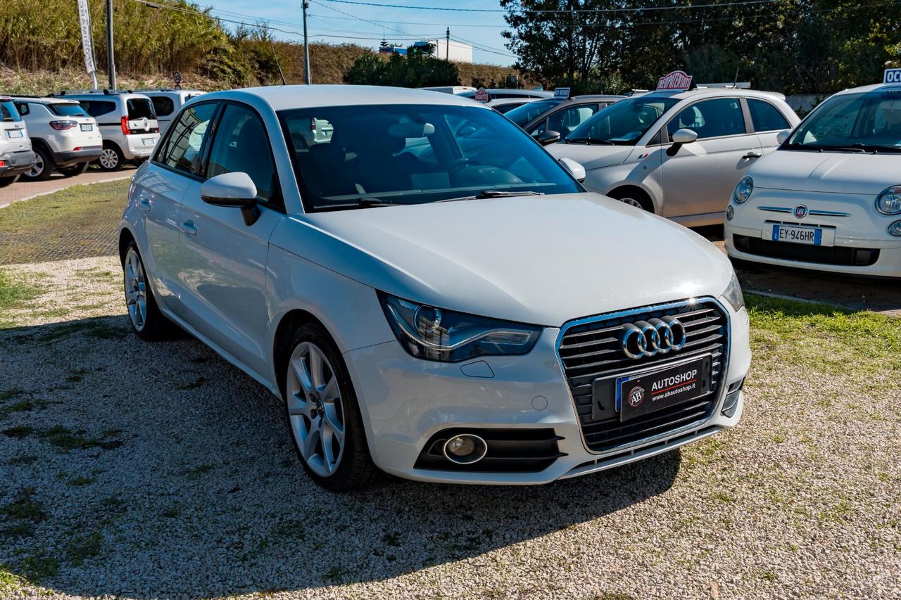 AUDI - A1 Sportback - 1.6 TDI 105 CV Ambition - NEOPATENTATI - FINANZIABILE - PERMUTE
