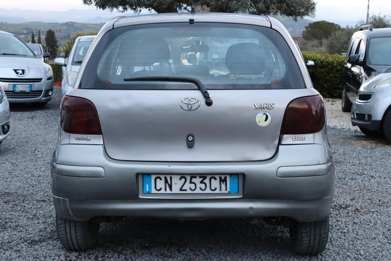 Toyota Yaris 1.4 tdi D-4D cat 5 porte Sol