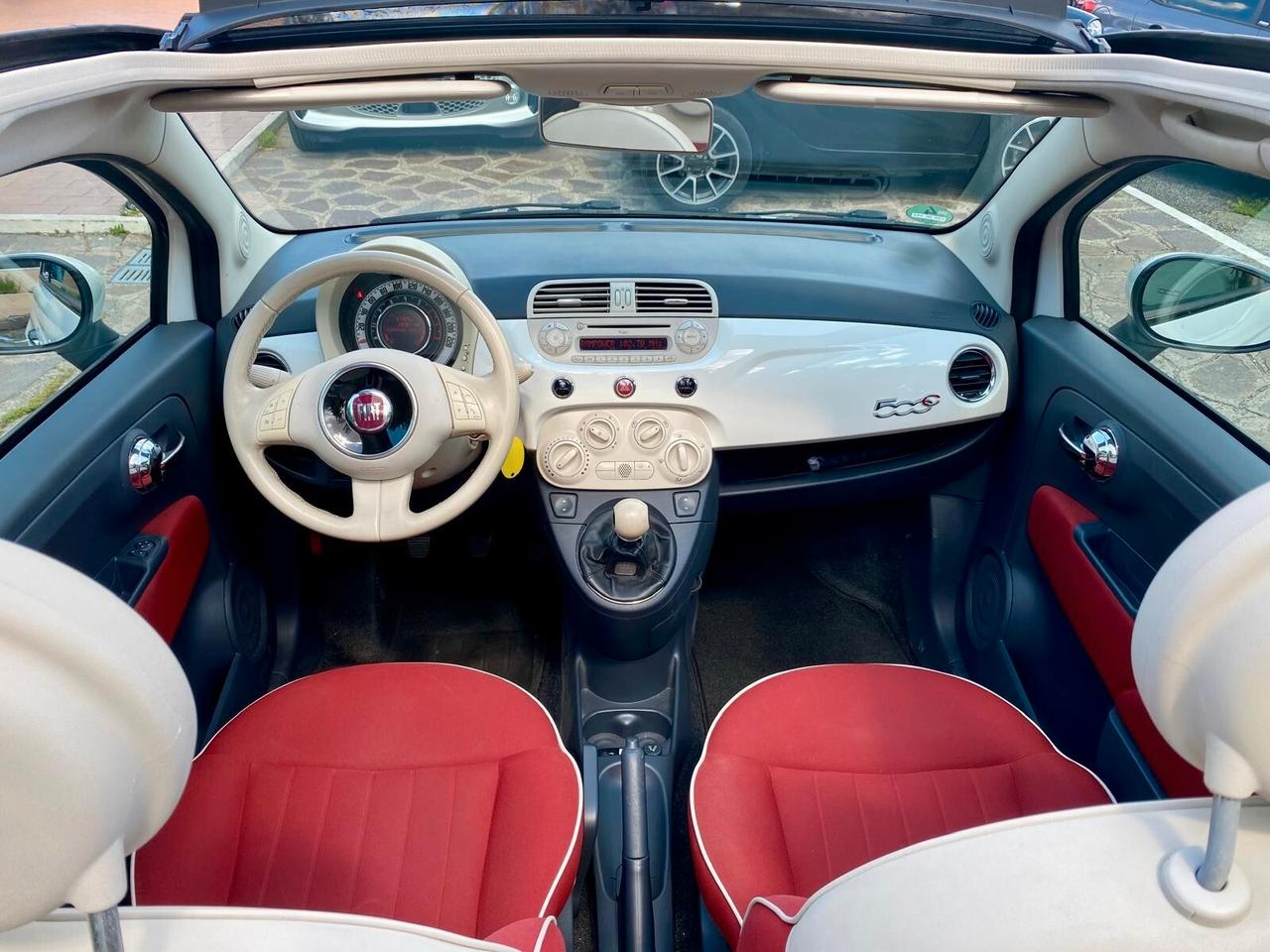 Fiat 500 C 1.2 - CABRIO - MOTORE FIRE 4 CILINDRI !!! GARANZIA
