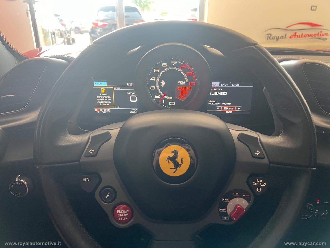 FERRARI 488 GTB coupè 3.9 V8 biturbo, 670 CV IVA ESPOSTA