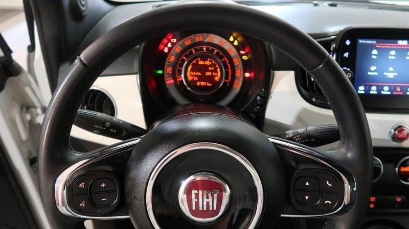 FIAT 500 Hybrid 1.0 70cv Ibrido Club # FENDI-CLIMA AUTOM-SENSORI PARCK #