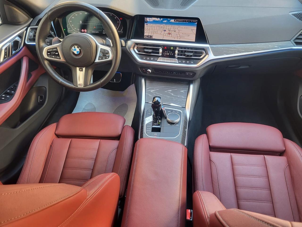 Bmw 4 Gran Coupe 420d 48V Msport+Fari Laser+Cerchi 20+Pelle Bordo' Cartier...