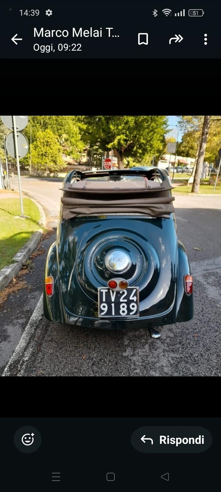 Fiat 500 Topolino A