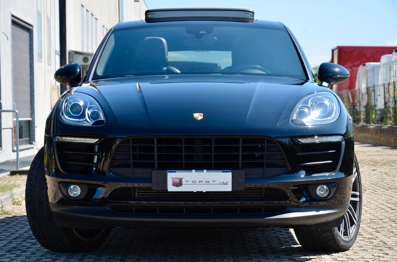 PORSCHE MACAN S 3.0d 258cv PDK, IVA ESPOSTA, TETTO, SCARICO, EURO 6B, XENO, RETROCAMERA, 21", PERMUTE
