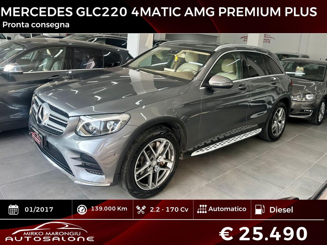 Mercedes-benz GLC 220 d 4Matic Premium FINANZIABILE