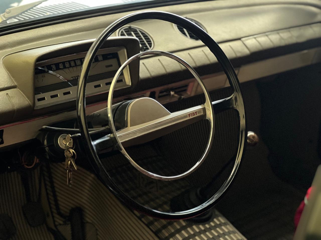 Fiat 124 1.100cc 40CV DOCUMENTI D’EPOCA ORIGINALI !!