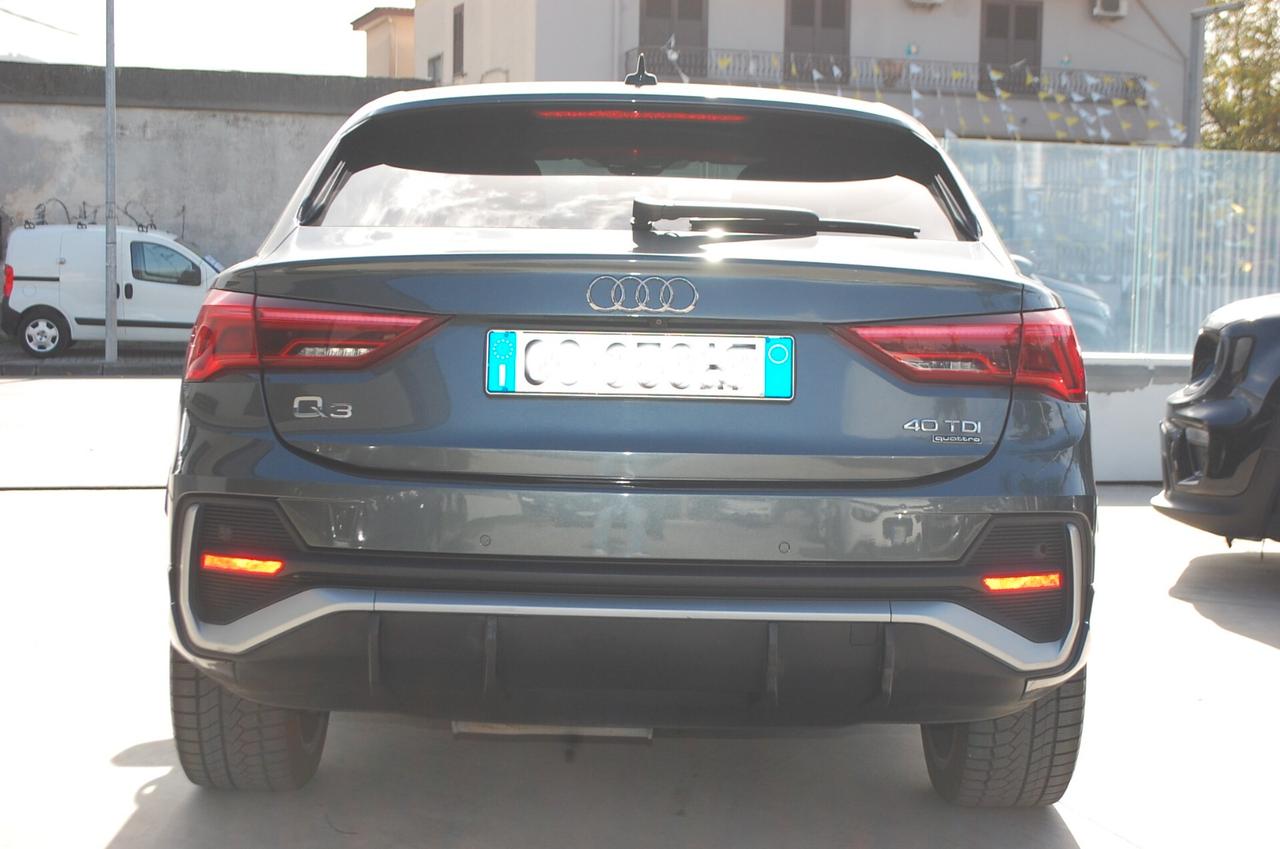 Audi Q3 Sportback 40 2.0 Tdi S line Quattro 190CV S-Tronic