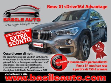 Bmw X1 sDrive16d Advantage