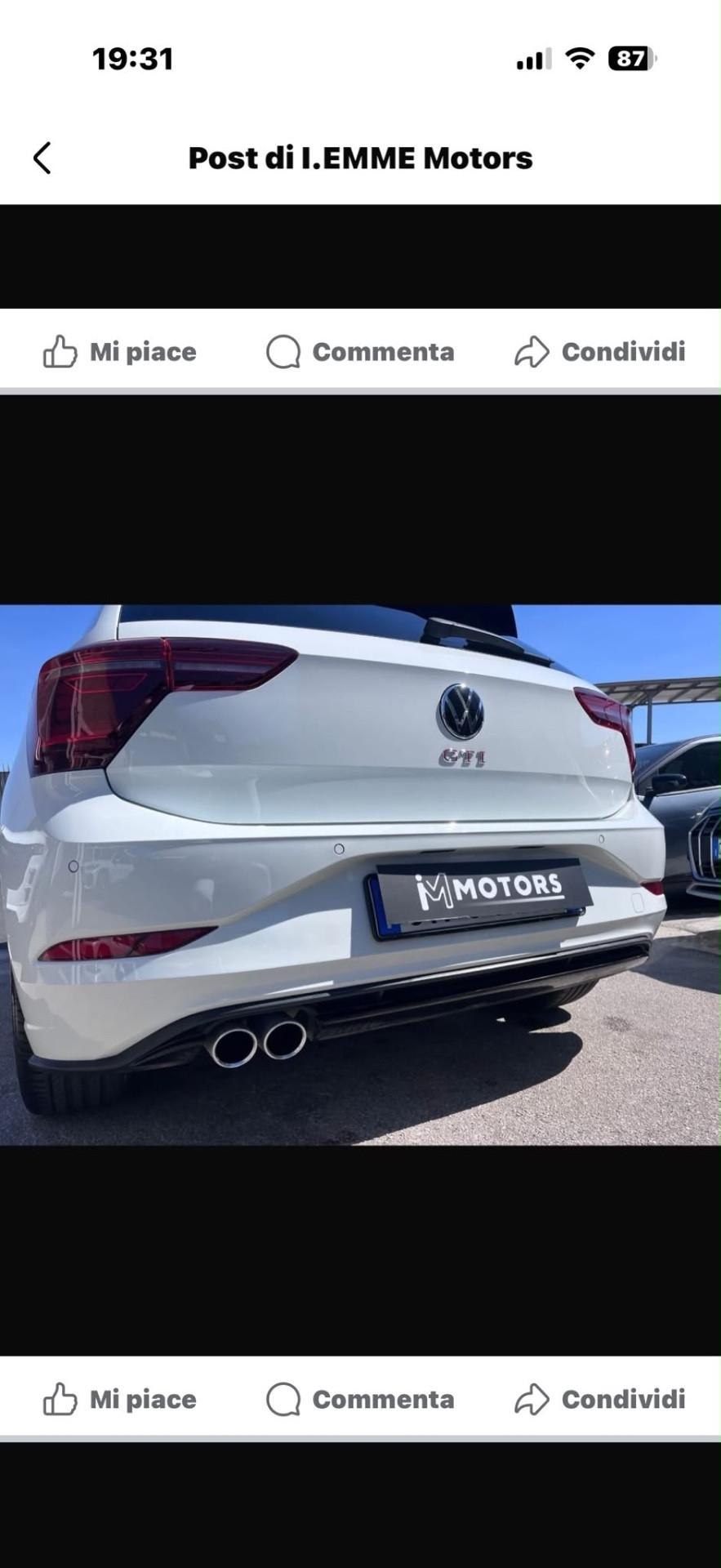 Volkswagen Polo 2.0 TSI DSG GTI