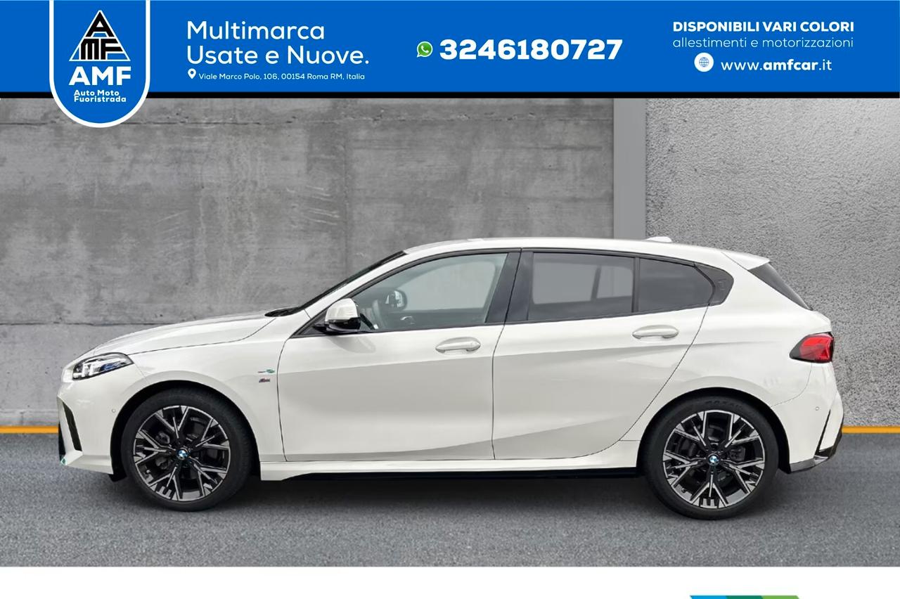 BMW 118d, M Sport, Live Cockpit Plus, telecamera posteriore, DAB, 18"