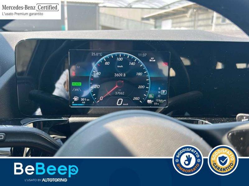 Mercedes-Benz Classe B B 250 E PHEV (EQ-POWER) SPORT AUTO