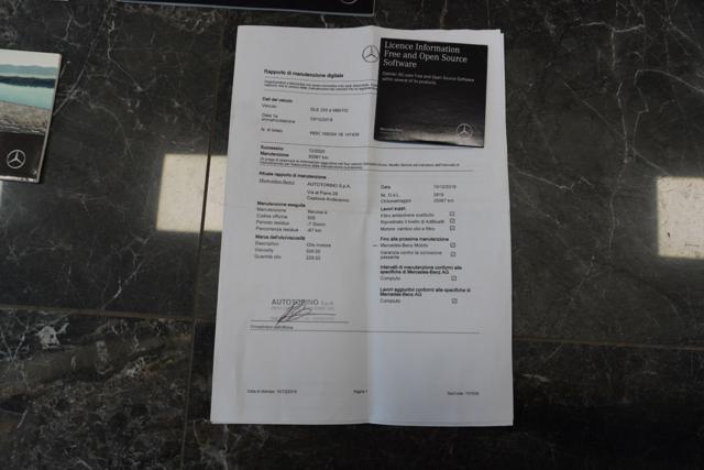 MERCEDES-BENZ GLE 250 d 4Matic Premium Plus UNICO PROPRIETARIO