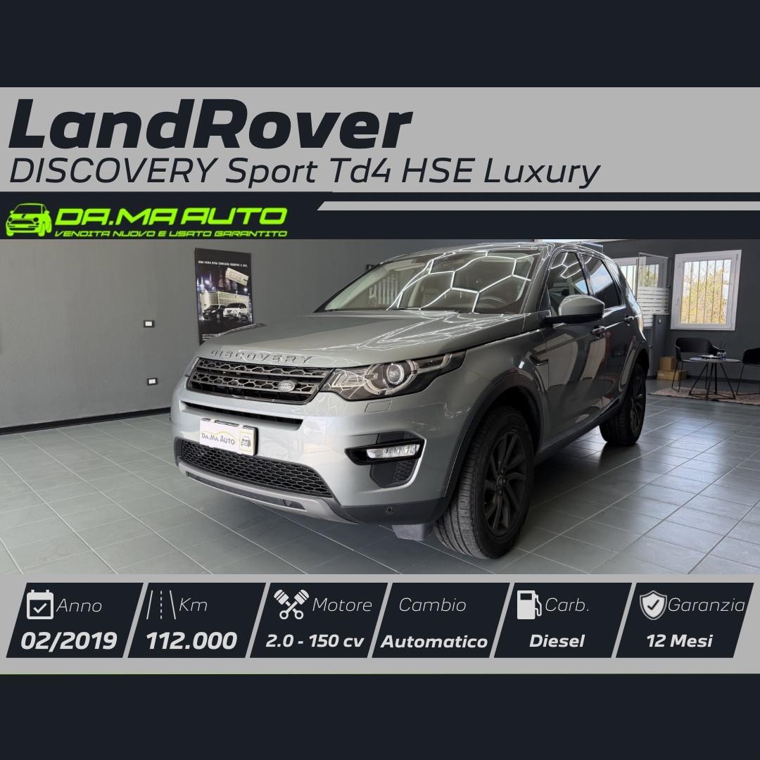 Land Rover Discovery Sport 2.0 TD4 150 CV HSE Luxury
