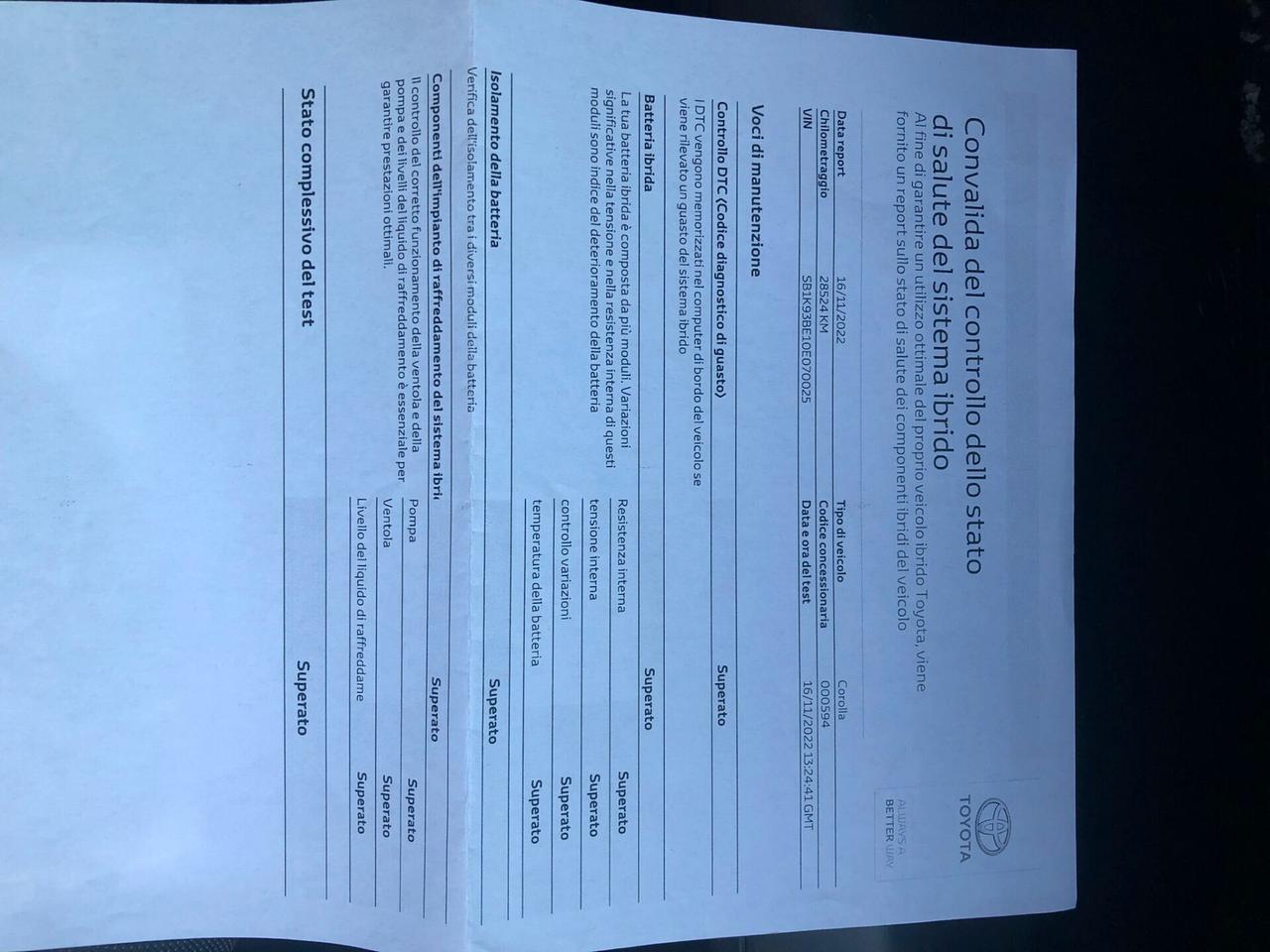 Toyota Corolla 1.8 Hybrid Active,UNIPROP, TAGLIANDI UFFICIALI!!