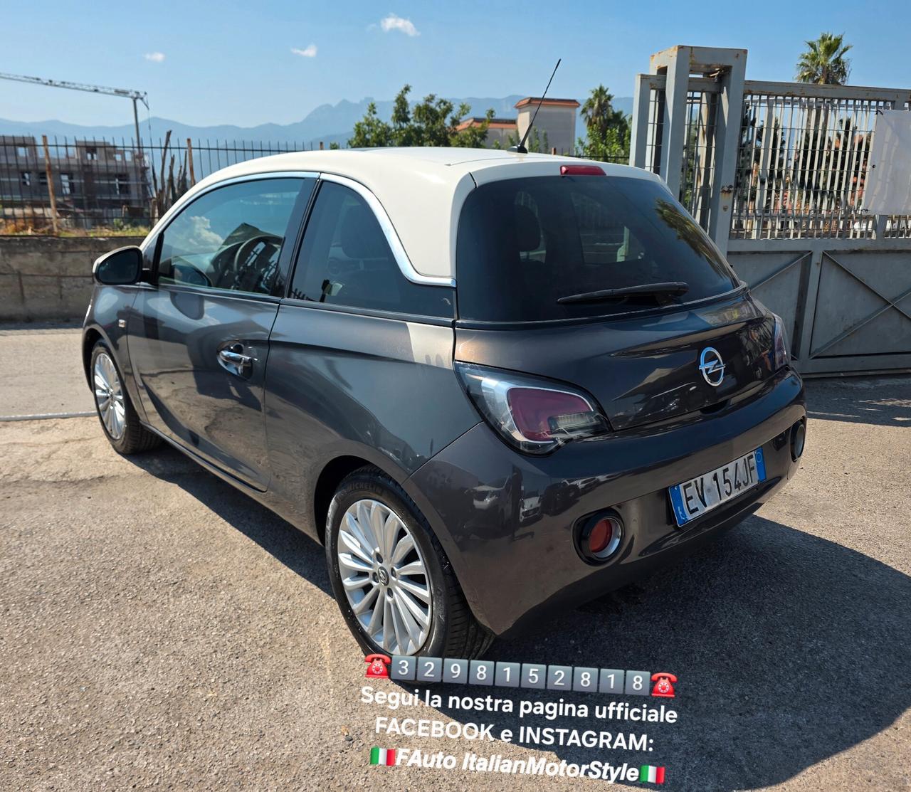 Opel Adam 1.4 87 CV GPL Tech White/Black Link