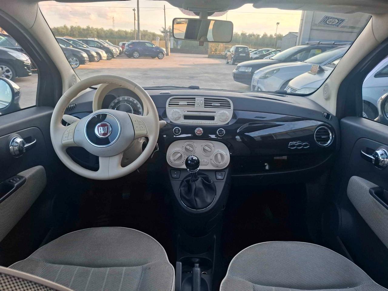 FIAT 500 1.2 BENZINA LOUNGE TETTO PANORAMICO