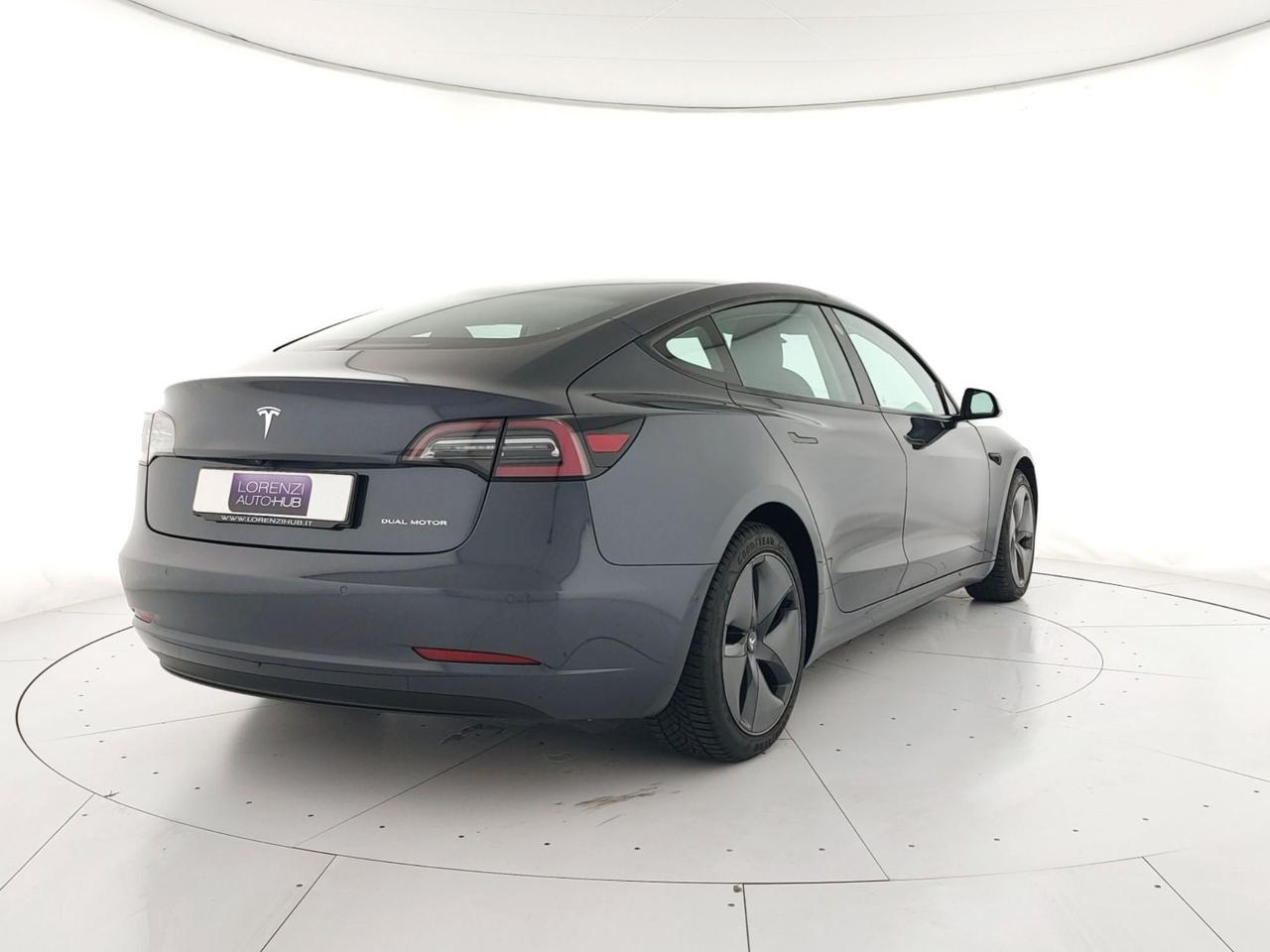 TESLA Model 3 Long Range Dual Motor awd GUIDA AUTONOMA COMPLETA+PELLE