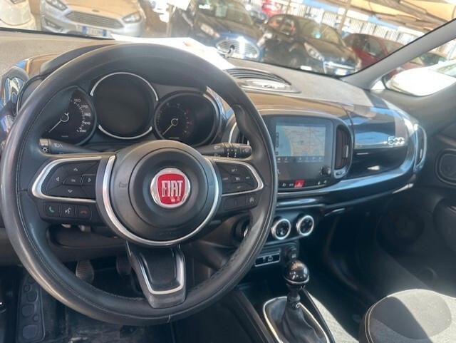 FIAT 500L 1,3 MJ 95CV NAVIGATORE, COMANDI AL VOLANTE...