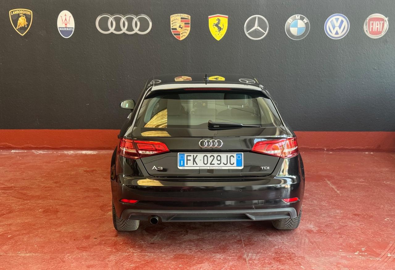 Audi A3 SPB 1.6 TDI 116 CV S tronic Sport