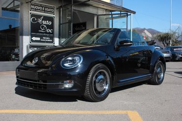 VW Maggiolino Cabrio 1.2 TSI 105 CV Design Navi BiXeno PDC Nero Perla