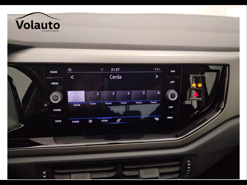 VOLKSWAGEN Polo VI 2017 - Polo 5p 1.0 evo Comfortline 80cv