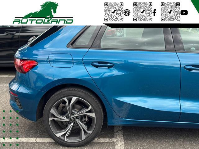AUDI A3 spb 35 TDI S tronic Business Advanced Blu Atollo