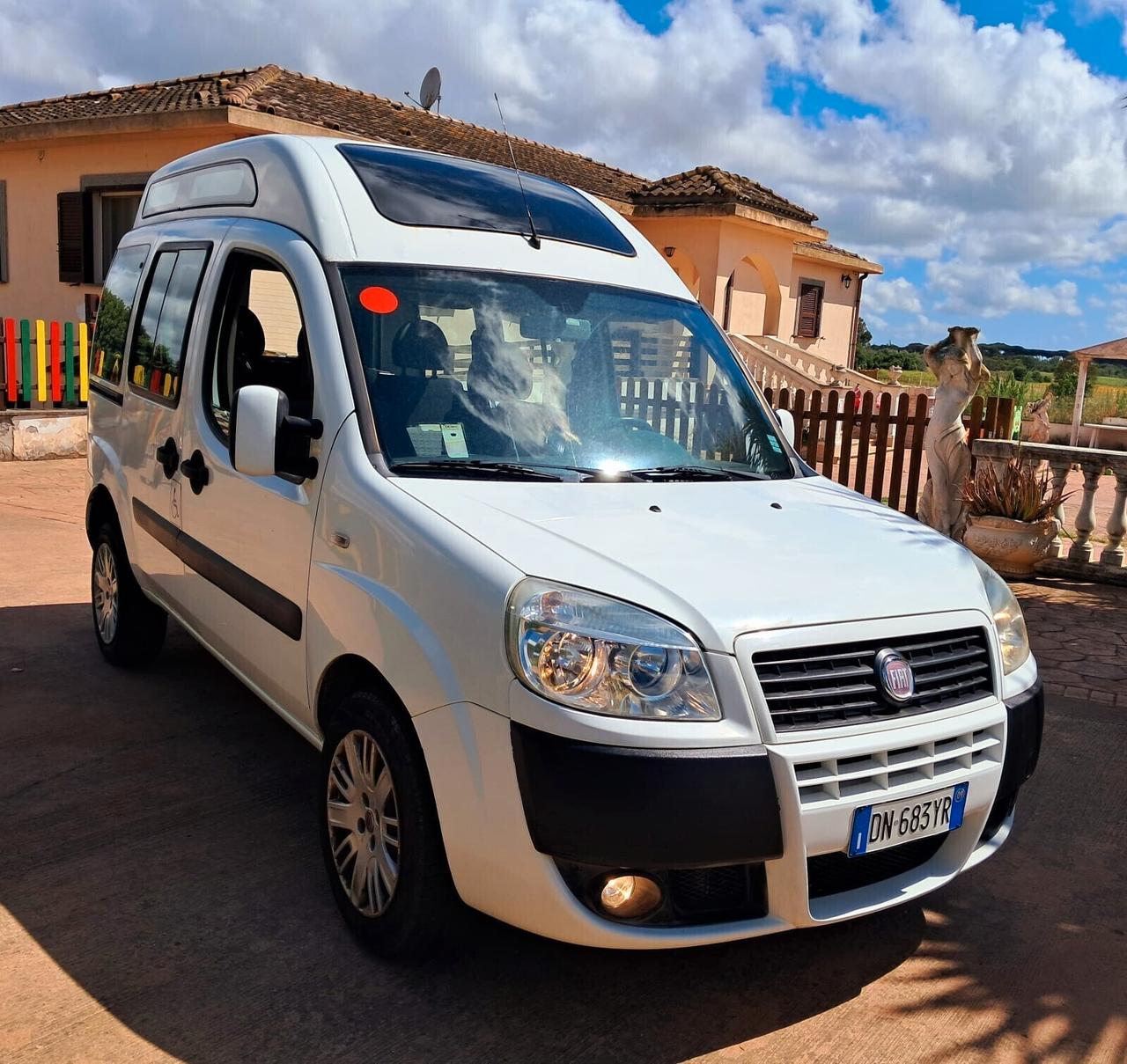 Fiat Doblo Doblò 1.4 benzina EURO4 TETTO ALTO TRASPORTO DISABILI