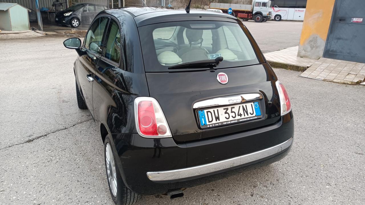 Fiat 500 1.2 benzina Lounge anno 2009